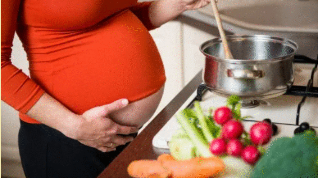 Jak ułatwić poród przy pomocy pożywienia