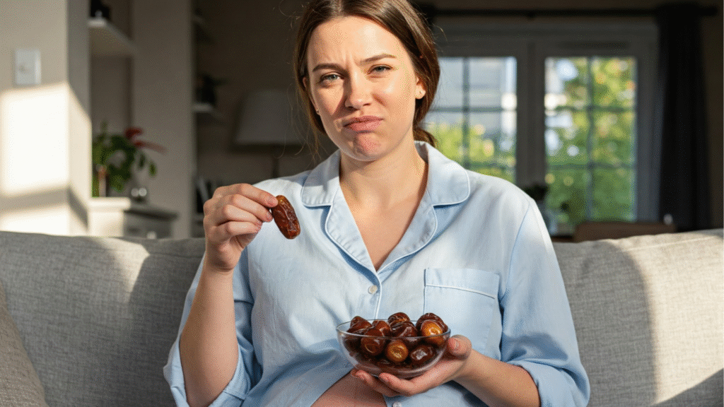 czy jedzenie daktyli ułatwia poród