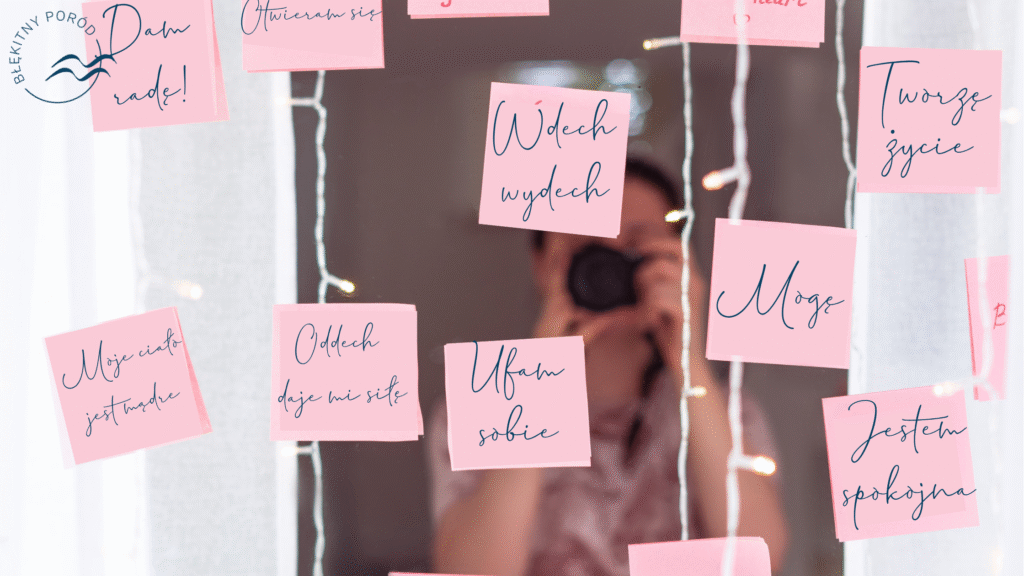 Afirmacje porodowe Błękitny Poród